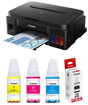 Canon G2000 790 Genuin Dye Ink Refill Cartridge Set